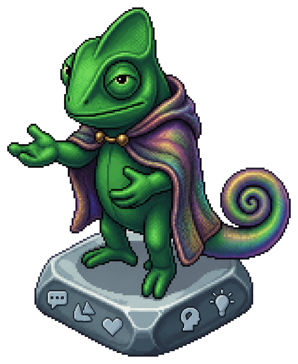 Lian the chameleon